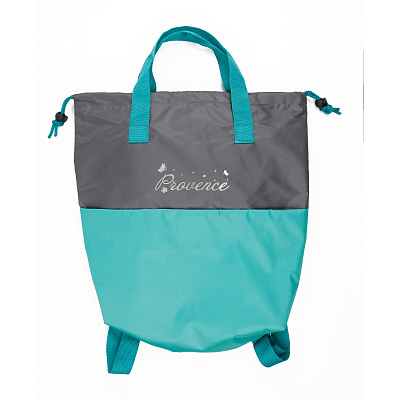 Сумка-рюкзак "Carry", серый с бирюзовым, серый с бирюзовым