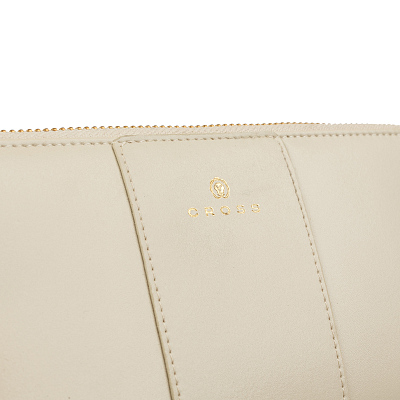 Кошелёк Cross Kelly Wall Ivory, кожа наппа, гладкая, цвет "слоновая кость", 19,5 x 10,2 x 2 см