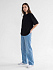 Футболка Oversize Premium 210, черная - Фото 8