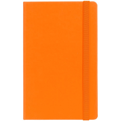 Блокнот Shall, в линейку, оранжевый