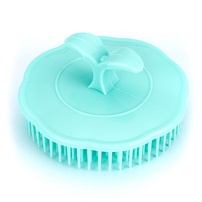 Щетка Dewal Beauty массажная для мытья головы, цвет мятный, d8,2 см