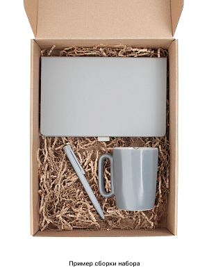 Блокнот "Парма", А5, серый