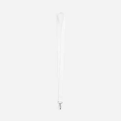Лента для бейджа Pin, белая