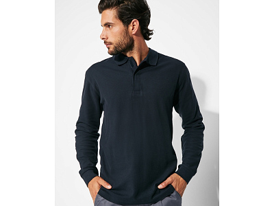 Рубашка поло Rover c длинным рукавом, мужская