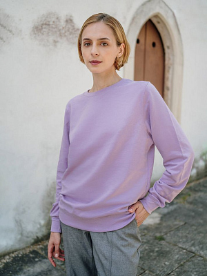 Свитшот унисекс Colombo, светло-желтый