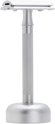 Набор бритвенный MERKUR, 3 предмета: станок Т- образный, подставка, лезвия (10 шт)