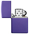 Зажигалка ZIPPO Classic с покрытием Purple Matte, латунь/сталь, фиолетовая, матовая, 38x13x57 мм - Фото 4