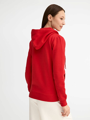 Толстовка женская на молнии с капюшоном Seven Women, красная