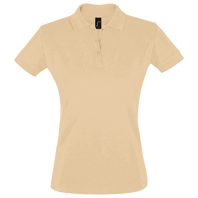 Рубашка поло женская Perfect Women 180, песочная (Песочный)