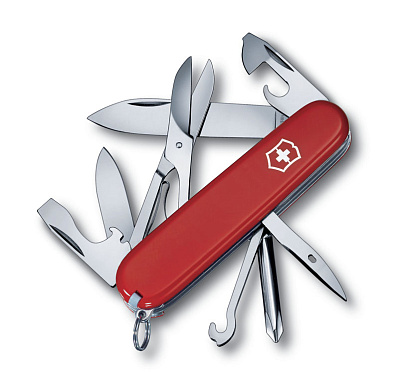 Нож перочинный VICTORINOX Super Tinker, 91 мм, 14 функций  (Красный)