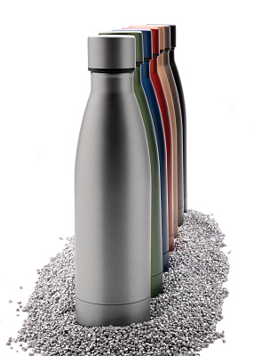 Вакуумная бутылка из переработанной нержавеющей стали RCS, 0,5 л