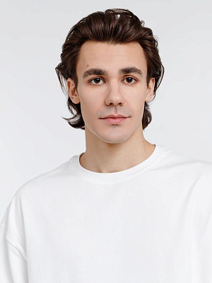 Футболка оверсайз унисекс Сity Sapiens, молочно-белая