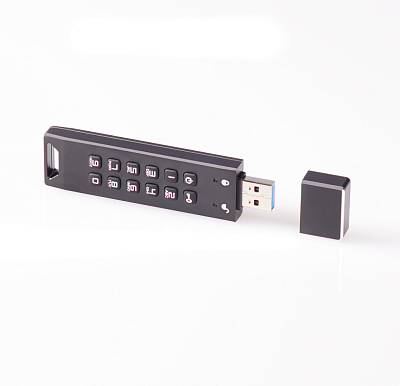 Флешка с пин кодом DataLock PRO3 USB 3.0, черный, 64Гб