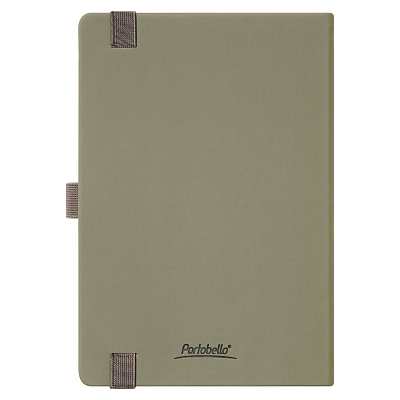 Ежедневник Альфа (Alpha) недатированный, серый/бирюзовый