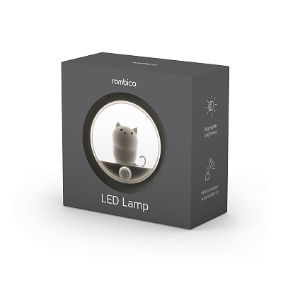 Ночной светильник с датчиком движения Rombica LED Gato