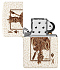 Зажигалка ZIPPO Rick Rietveld с покрытием Mercury Glass, латунь/сталь, белая, 38x13x57 мм - Фото 4