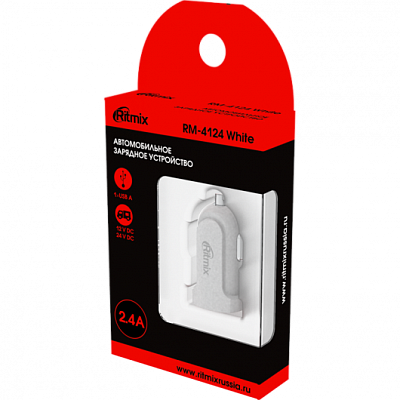 Автомобильное ЗУ RITMIX RM-4124