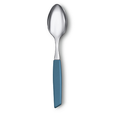 Набор из 6 чайных ложек VICTORINOX Swiss Modern, 146 мм, сталь / синтетический материал, синяя