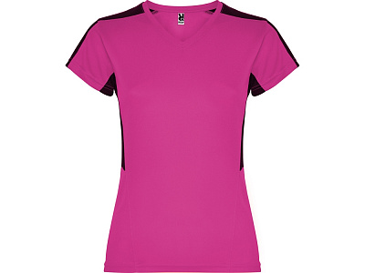 Спортивная футболка Suzuka женская (Яркая фуксия/черный)