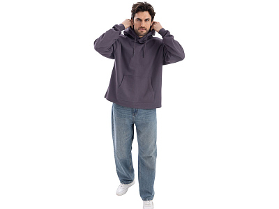 Худи оверсайз Alpha.01 унисекс