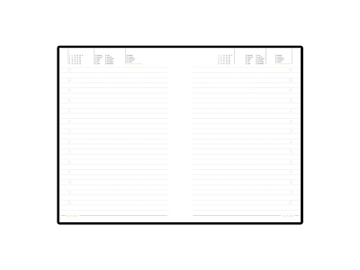 Ежедневник недатированный А5 Bravo