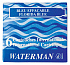 Синие чернильные картриджи WATERMAN Интернешнл. 6шт/уп - Фото 1