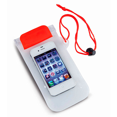 Чехол водонепроницаемый WATERPRO, синий, 9.5 x 23 см, ПВС