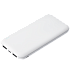 Внешний аккумулятор с подсветкой Luce 10000 mAh, белый - Фото 1