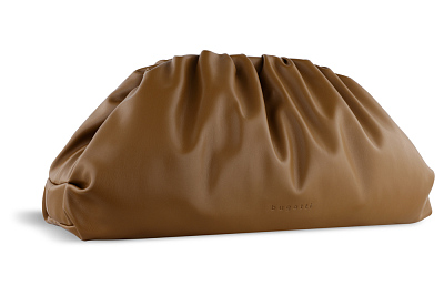 Сумка-пауч женская большая BUGATTI Mila, коньячная, полиуретан, 42 x 11 x 25 см