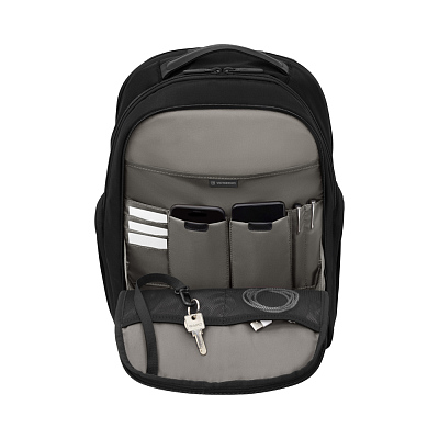 Рюкзак VICTORINOX Altmont Professional Essential Laptop Backpack 15'', чёрный, полиэфир, 34x27x43 см, 24 л