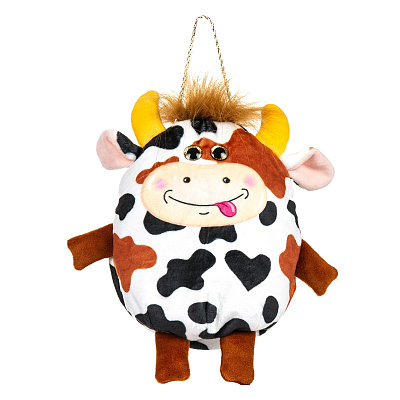 №3 МЯГКАЯ ИГРУШКА БЫЧОК ИВАШКА 700 грамм новогодний подарок классический (Классический 700г)