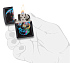 Зажигалка ZIPPO Skull Design с покрытием Black Matte, латунь/сталь, черная, 38x13x57 мм - Фото 5