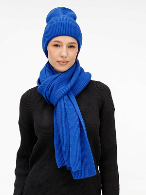 Шапка Nobilis Mono, ярко-синяя