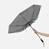 Зонт складной Tyre, серый - Фото 7