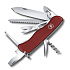 Нож перочинный VICTORINOX Outrider, 111 мм, 14 функций, с фиксатором лезвия, красный - Фото 1