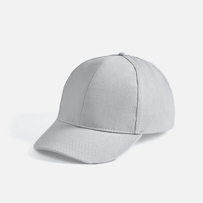 Бейсболка Buffalo, бирюзовая с белым (Серый)