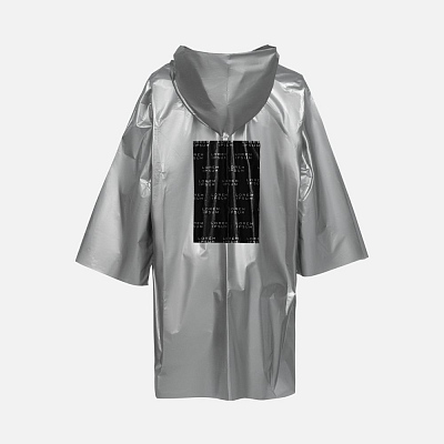 Дождевик-плащ CloudTime с печатью в один цвет на заказ