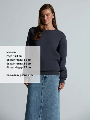 Свитшот Toima Heavy 2.0, темно-серый (графит)