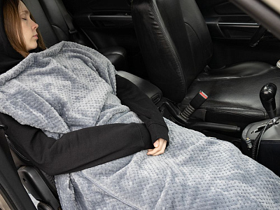 Плед-подушка Dreamscape, серый