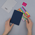 Ежедневник Spark mini A6 недатированный, синий - Фото 10