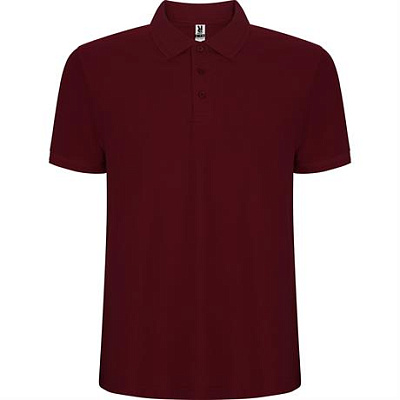 Футболка поло PEGASO PREMIUM мужская, ГРАНАТОВЫЙ 2XL (Гранатовый)