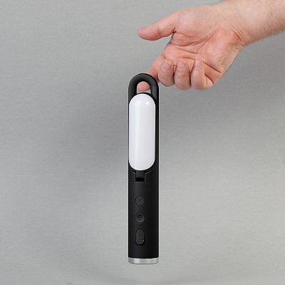 Фонарь-лампа "Torch" туристический, черный