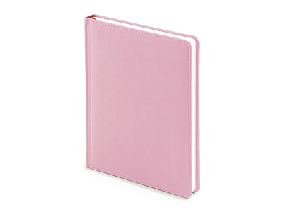 Ежедневник недатированный А6+ Velvet (Зефирный розовый)