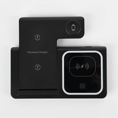 Беспроводное ЗУ Perfeo 3в1 Складной, белый