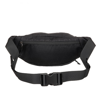 Сумка на пояс TORBER, чёрный, полиэстер, 27 х 9 х 14 см