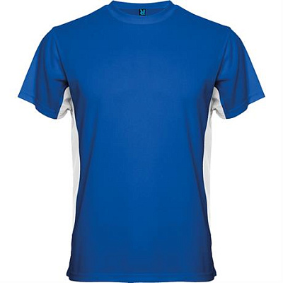 Спортивная футболка TOKYO мужская, БЕЛЫЙ/КРАСНЫЙ M (Королевский синий/белый)