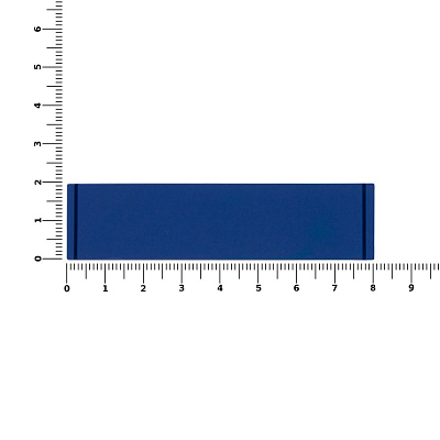 Лейбл из ПВХ Tarea, синий