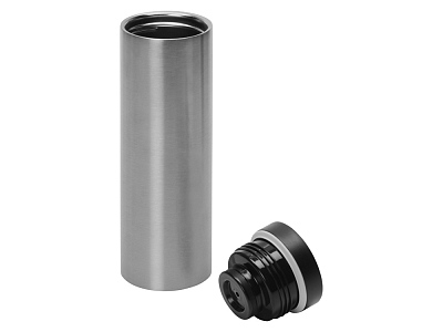 Вакуумная термокружка Noble с 360° крышкой-кнопкой, крафтовый тубус