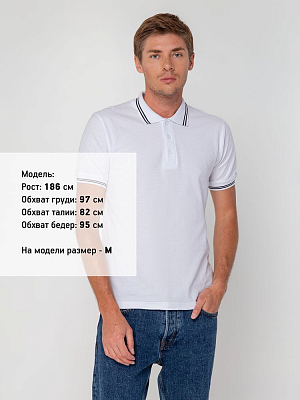 Рубашка поло Virma Stripes, белая