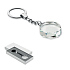 Glass round award key ring - Фото 1